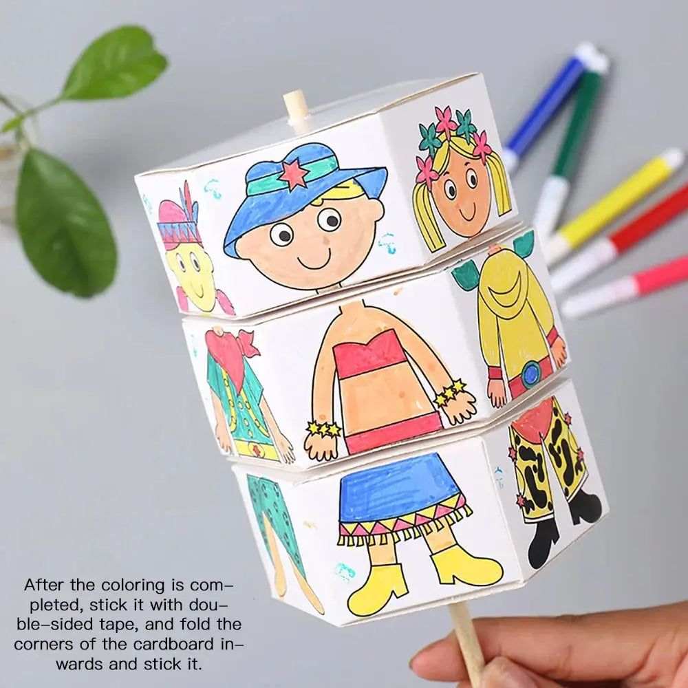 DIY Rotating Dress-Up Puzzle - Toys Shop Australia | Educational Toys