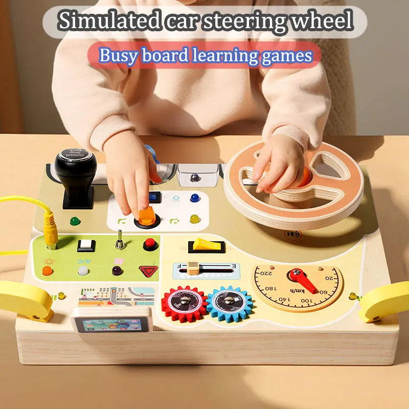 Busy Board Children Toys Led Light