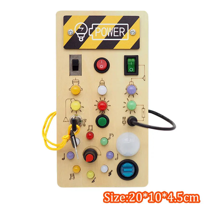 Busy Board Children Toys Led Light