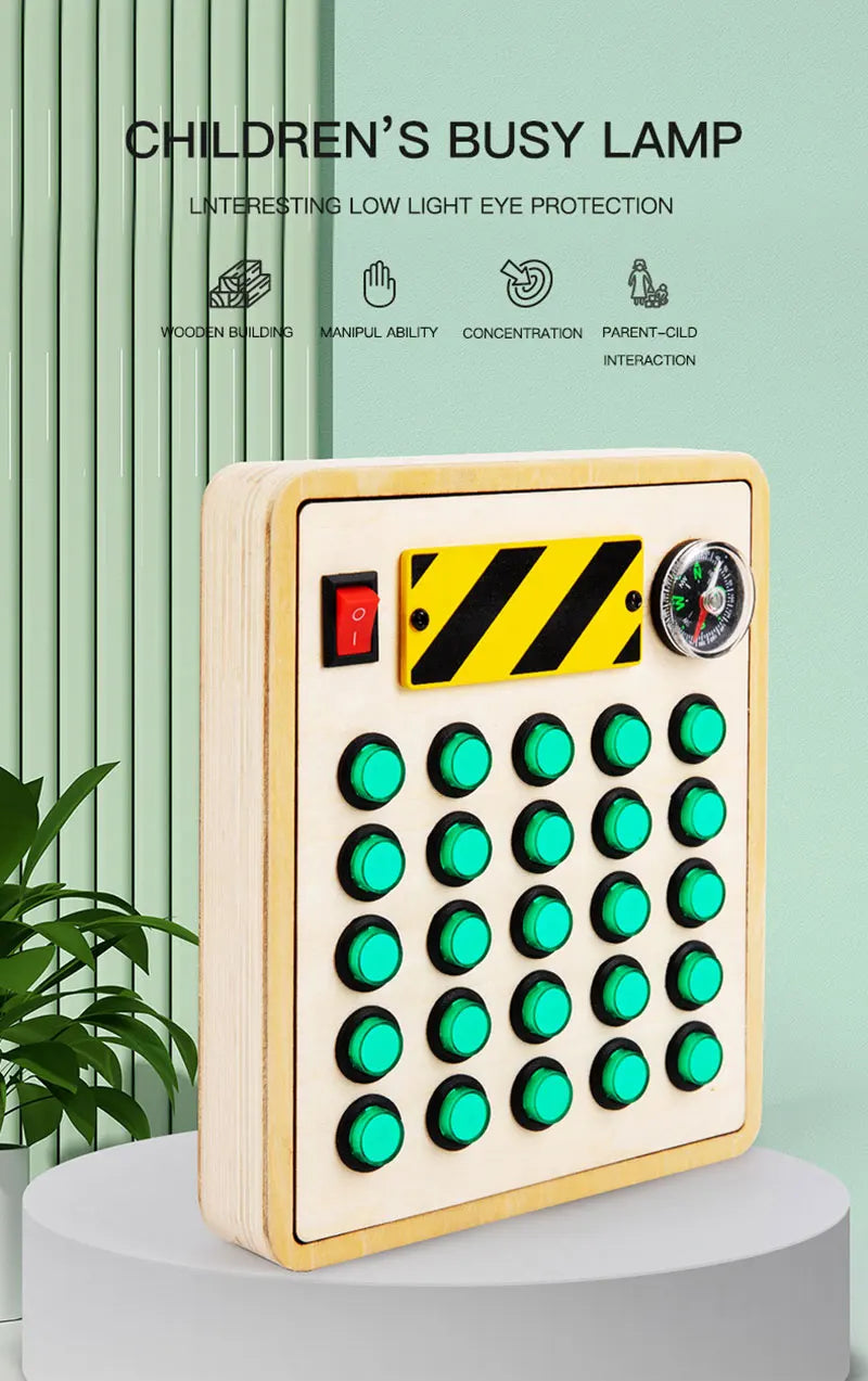 Busy Board Children Toys Led Light