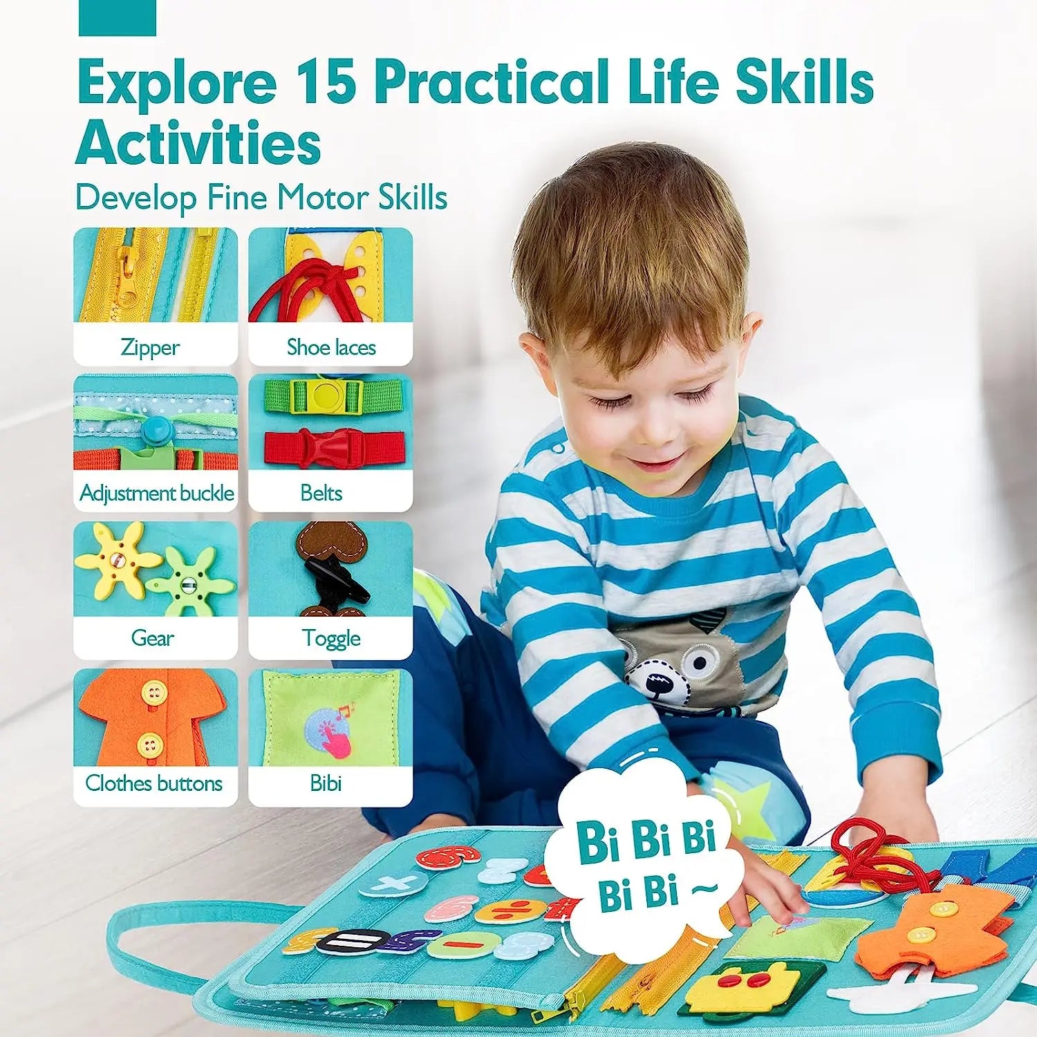 Busy Board Toys For Toddlers Busy Book