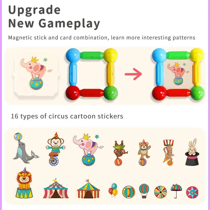 Magnetic Construction Building Blocks - Toys Shop Australia | Educational Toys